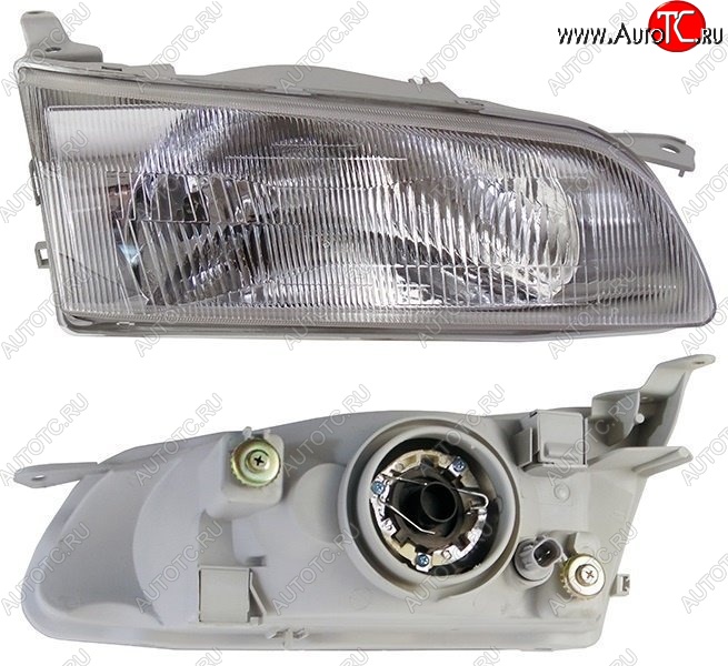 3 299 р. Правая фара SAT Toyota Sprinter Carib (1995-1997)  с доставкой в г. Керчь