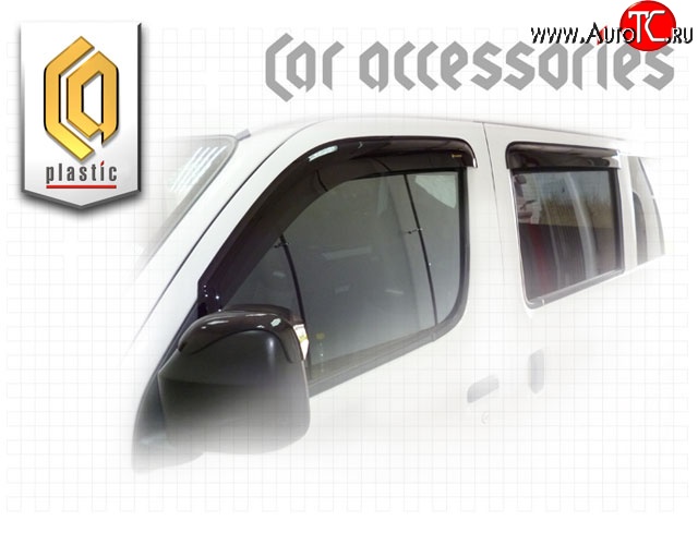 2 079 р. Комплект дефлекторов окон CA-Plastic  Toyota Town Ace  s400 (2008-2020) дорестацлинг (Classic полупрозрачный)  с доставкой в г. Керчь