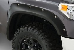 14 099 р. Накладки на колёсные арки BUSHWACKER Toyota Tundra XK50 дорестайлинг (2007-2009) (Неокрашенные)  с доставкой в г. Керчь. Увеличить фотографию 2