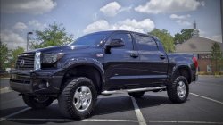 14 099 р. Накладки на колёсные арки BUSHWACKER Toyota Tundra XK50 дорестайлинг (2007-2009) (Неокрашенные)  с доставкой в г. Керчь. Увеличить фотографию 4