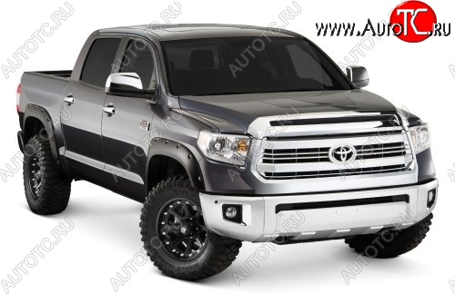 14 099 р. Накладки на колёсные арки BUSHWACKER Toyota Tundra XK50 дорестайлинг (2007-2009) (Неокрашенные)  с доставкой в г. Керчь