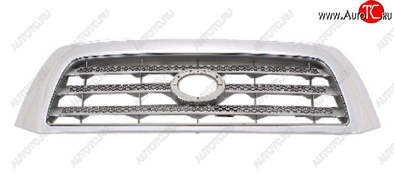 13 749 р. Решётка радиатора SAT Toyota Tundra XK50 дорестайлинг (2007-2009) (Хром)  с доставкой в г. Керчь