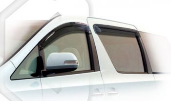 Дефлектора окон CA-Plastiс Toyota Vellfire (2008-2015) (Classic полупрозрачный)