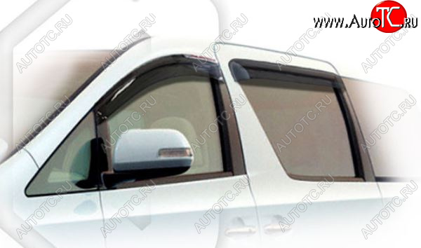 2 159 р. Дефлектора окон CA-Plastiс  Toyota Vellfire (2008-2015) (Classic полупрозрачный)  с доставкой в г. Керчь