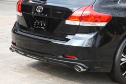 22 499 р. Накладка на задний бампер ZEUS Mz SPEED Toyota Venza GV10 дорестайлинг (2008-2012) (Неокрашенная)  с доставкой в г. Керчь. Увеличить фотографию 2