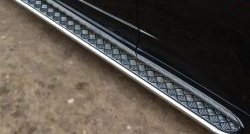 24 649 р. Широкая защита порогов SLITKOFF Toyota Venza GV10 рестайлинг (2012-2016)  с доставкой в г. Керчь. Увеличить фотографию 2