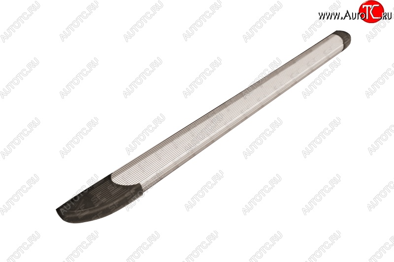 13 349 р. Алюминиевые пороги Slitkoff Optima Silver Toyota Venza GV10 дорестайлинг (2008-2012)  с доставкой в г. Керчь