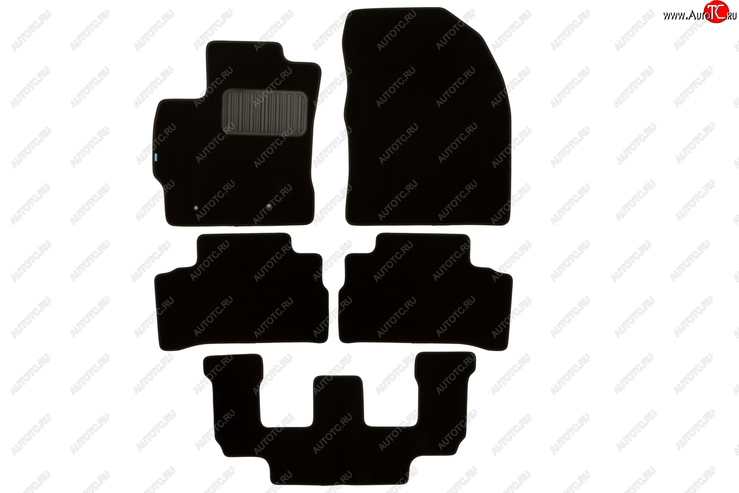 12 299 р. Текстильные коврики салона Klever Premium АКПП  Toyota Verso  R20 (2009-2012) дорестайлинг (Черные)  с доставкой в г. Керчь