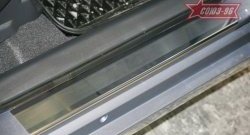 2 294 р. Накладки на внутренние пороги Souz-96 (без логотипа) Toyota Verso R20 дорестайлинг (2009-2012)  с доставкой в г. Керчь. Увеличить фотографию 2