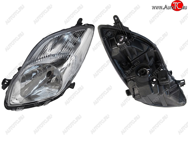 8 249 р. Левая фара SAT (с корректором, евросвет)  Toyota Vitz  XP90 - Yaris  XP90  с доставкой в г. Керчь
