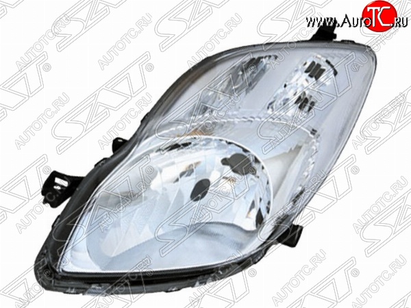 6 999 р. Левая фара передняя SAT (евросвет) Toyota Vitz XP90 хэтчбэк 5 дв. дорестайлинг (2005-2007)  с доставкой в г. Керчь