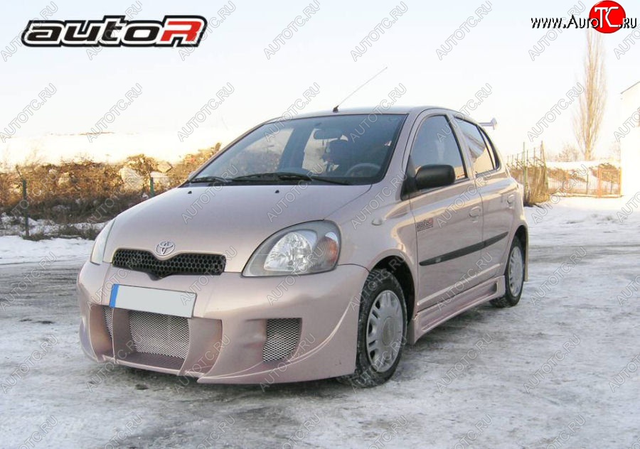 24 999 р. Передний бампер EVO Toyota Yaris XP10 хэтчбэк 5 дв. (1999-2005)  с доставкой в г. Керчь