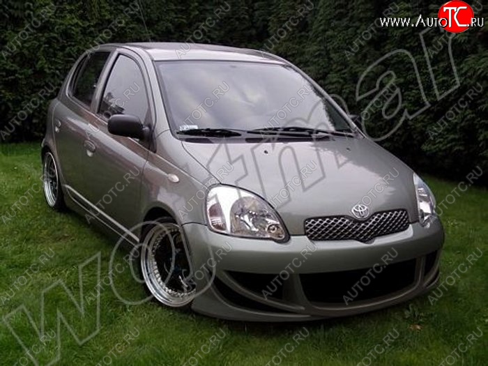 24 999 р. Передний бампер R1 Toyota Yaris XP10 хэтчбэк 5 дв. (1999-2005)  с доставкой в г. Керчь