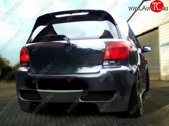 22 899 р. Задний бампер Weber Sport Toyota Yaris XP10 хэтчбэк 5 дв. (1999-2005)  с доставкой в г. Керчь