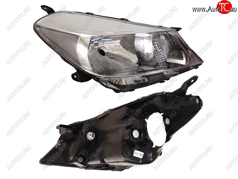 6 999 р. Правая фара SAT  Toyota Yaris  XP130 (2010-2014) хэтчбэк 5 дв. дорестайлинг  с доставкой в г. Керчь