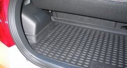 1 399 р. Коврик в багажник Element (полиуретан) (хетчбек) Toyota Yaris XP90 дорестайлинг, хэтчбэк 5 дв. (2005-2008)  с доставкой в г. Керчь. Увеличить фотографию 2