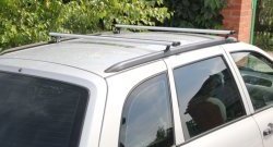 2 869 р. Комплект аэродинамических поперечин для рейлингов Лидер Премиум Chevrolet Niva 2123 дорестайлинг (2002-2008)  с доставкой в г. Керчь. Увеличить фотографию 3