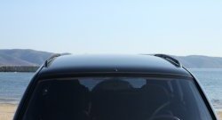 3 299 р. Рейлинги Лидер-премиум на автомобиль Chevrolet Niva 2123 рестайлинг (2009-2020) (Цвет: чёрный)  с доставкой в г. Керчь. Увеличить фотографию 3