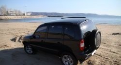 3 299 р. Рейлинги Лидер-премиум на автомобиль Chevrolet Niva 2123 рестайлинг (2009-2020) (Цвет: чёрный)  с доставкой в г. Керчь. Увеличить фотографию 4
