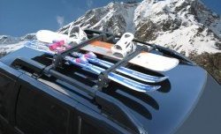 4 299 р. Рейлинги и поперечины Лидер на автомобиль Chevrolet Niva 2123 рестайлинг (2009-2020) (Цвет: чёрный)  с доставкой в г. Керчь. Увеличить фотографию 3