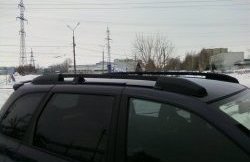 4 389 р. Рейлинги и поперечины Metall-Design  Chevrolet Niva  2123 (2002-2008), Лада 2123 (Нива Шевроле) (2002-2008) (Цвет: Черный)  с доставкой в г. Керчь. Увеличить фотографию 10
