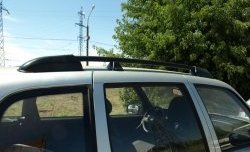 4 389 р. Рейлинги и поперечины Metall-Design  Chevrolet Niva  2123 (2002-2008), Лада 2123 (Нива Шевроле) (2002-2008) (Цвет: Черный)  с доставкой в г. Керчь. Увеличить фотографию 3