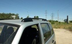4 389 р. Рейлинги и поперечины Metall-Design  Chevrolet Niva  2123 (2002-2008), Лада 2123 (Нива Шевроле) (2002-2008) (Цвет: Черный)  с доставкой в г. Керчь. Увеличить фотографию 5