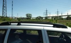 4 389 р. Рейлинги и поперечины Metall-Design  Chevrolet Niva  2123 (2002-2008), Лада 2123 (Нива Шевроле) (2002-2008) (Цвет: Черный)  с доставкой в г. Керчь. Увеличить фотографию 6