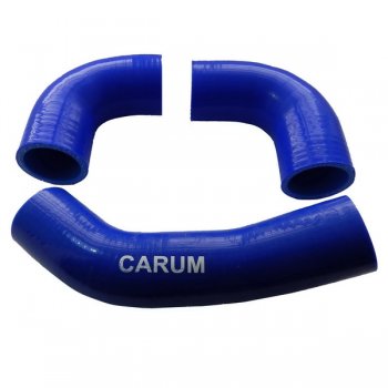 Комплект силиконовых патрубков радиатора CARUM (3 шт, дв. 4021) Уаз 315195 Хантер (2003-2025)
