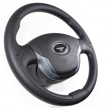 3 599 р. Рулевое колесо Turbo (Ø360) Уаз Патриот 23632 1 рестайлинг пикап (2014-2016) (Карбон)  с доставкой в г. Керчь. Увеличить фотографию 3