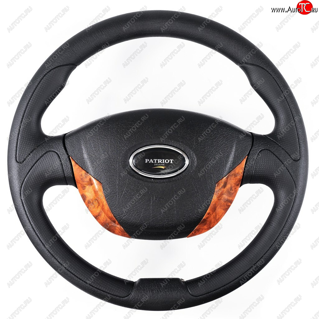 3 599 р. Рулевое колесо Turbo (Ø360)  Уаз Патриот ( 3163 5 дв.,  Карго,  23632,  3163 5-дв.) (2005-2016) дорестайлинг, дорестайлинг пикап, 1 рестайлинг пикап, 1-ый рестайлинг, рестайлинг 1 (Дерево)  с доставкой в г. Керчь