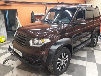 14 999 р. Расширители арок RalexTuning (+30 мм) Уаз Патриот 3163 5-дв. 1-ый рестайлинг (2014-2016) (Текстурная поверхность (шагрень), С одним бензобаком)  с доставкой в г. Керчь. Увеличить фотографию 10