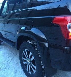 9 849 р. Накладки на колёсные арки Ralex Уаз Патриот 3163 5-дв. 1-ый рестайлинг (2014-2016) (Неокрашенные)  с доставкой в г. Керчь. Увеличить фотографию 11