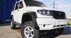 8 399 р. Накладки на колёсные арки Sport 120мм Уаз Патриот Спорт (2012-2013) (Арки без накладок на бампера, Неокрашенные)  с доставкой в г. Керчь. Увеличить фотографию 14