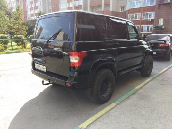 4 499 р. Заглушка места под запасное колесо Ralex Уаз Патриот 3163 5 дв. дорестайлинг (2005-2013) (Авантюрин (черный металлик до 2016 г.))  с доставкой в г. Керчь. Увеличить фотографию 10
