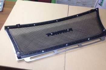 12 499 р. Решетка радиатора CrTuning Уаз Патриот 3163 5 дв. дорестайлинг (2005-2013) (Сетка черная, С надписью PATRIOT, Неокрашенная)  с доставкой в г. Керчь. Увеличить фотографию 5