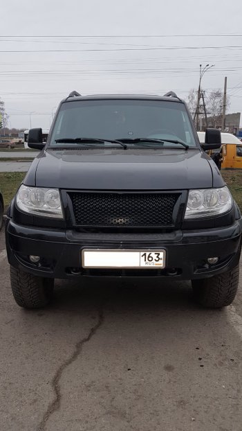 5 399 р. Решетка радиатора Ralex Зима-Лето  Уаз Патриот  3163 5 дв. (2005-2013) дорестайлинг (Окрашенная)  с доставкой в г. Керчь. Увеличить фотографию 14