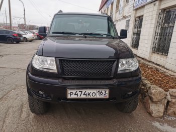 5 399 р. Решетка радиатора Ralex Зима-Лето  Уаз Патриот  3163 5 дв. (2005-2013) дорестайлинг (Окрашенная)  с доставкой в г. Керчь. Увеличить фотографию 9