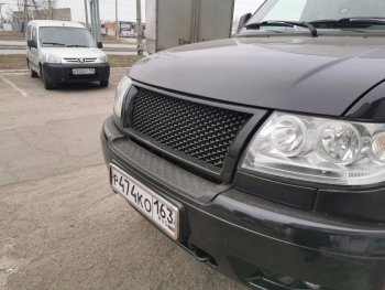 5 399 р. Решетка радиатора Ralex Зима-Лето  Уаз Патриот  3163 5 дв. (2005-2013) дорестайлинг (Окрашенная)  с доставкой в г. Керчь. Увеличить фотографию 10