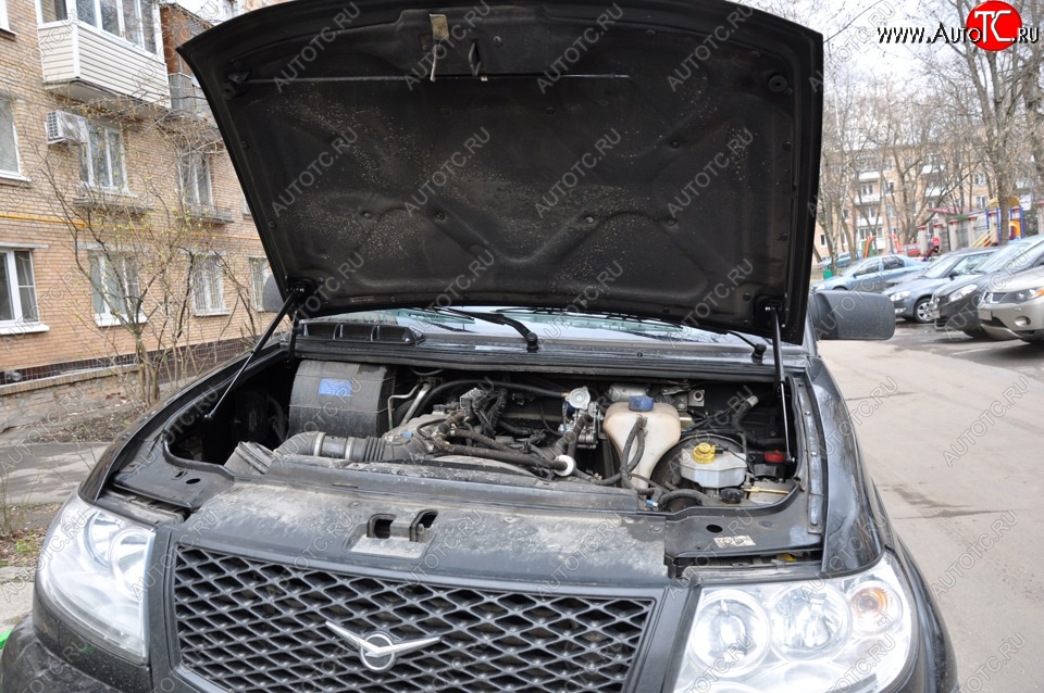 2 199 р. Газовый упор капота Berkut Уаз Патриот 3163 5 дв. дорестайлинг (2005-2013)  с доставкой в г. Керчь