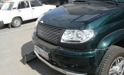 8 599 р. Одинарная защита переднего бампера диаметром 76 мм Ralex Tuning  Уаз Патриот  3163 5 дв. (2005-2013) дорестайлинг  с доставкой в г. Керчь. Увеличить фотографию 3