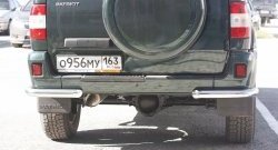 4 999 р. Защита заднего бампера из двух боковых уголков диаметром 63 мм Petroil Tuning  Уаз Патриот  3163 5 дв. (2005-2013) дорестайлинг  с доставкой в г. Керчь. Увеличить фотографию 4
