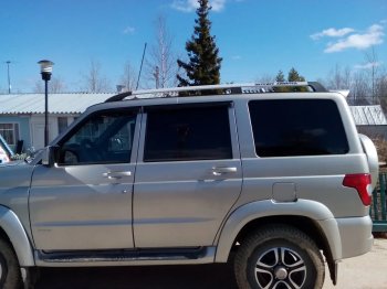 4 899 р. Непродувной Спойлер-козырёк RalexTuning V1 Уаз Патриот 3163 5-дв. 1-ый рестайлинг (2014-2016) (Неокрашенный)  с доставкой в г. Керчь. Увеличить фотографию 14