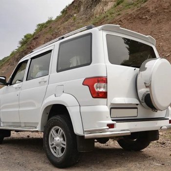 4 899 р. Непродувной Спойлер-козырёк RalexTuning V1 Уаз Патриот 3163 5-дв. 1-ый рестайлинг (2014-2016) (Неокрашенный)  с доставкой в г. Керчь. Увеличить фотографию 15