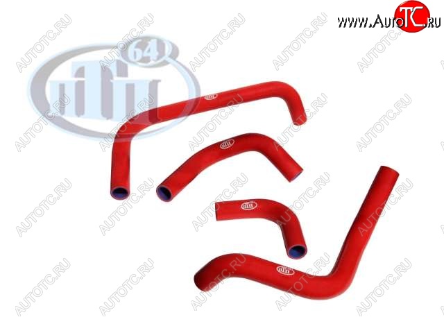 1 499 р. Комплект патрубков радиатора ПТП64 Уаз Патриот 3163 5 дв. дорестайлинг (2005-2013)  с доставкой в г. Керчь