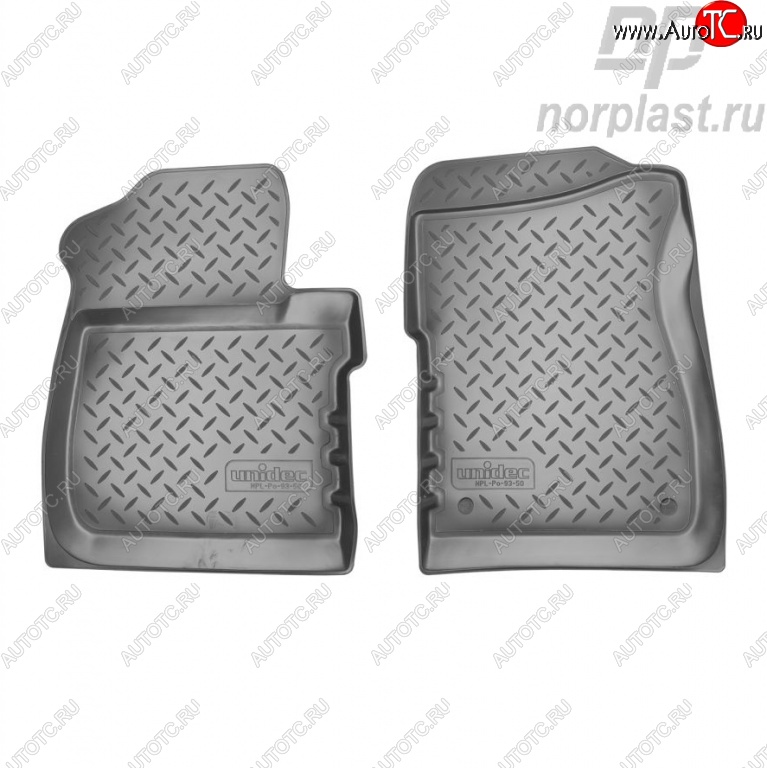 1 449 р. Комплект ковриков в салон (2005-2013 г.в.) Norplast (передние) Уаз Патриот 3163 5 дв. 2-ой рестайлинг (2017-2025)  с доставкой в г. Керчь