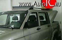8 999 р. Рейлинги на автомобиль Ralex Tuning Уаз Патриот 23632 дорестайлинг пикап (2008-2014)  с доставкой в г. Керчь. Увеличить фотографию 3