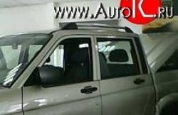 8 999 р. Рейлинги на автомобиль Ralex Tuning Уаз Патриот 23632 дорестайлинг пикап (2008-2014)  с доставкой в г. Керчь. Увеличить фотографию 4