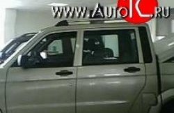 8 999 р. Рейлинги на автомобиль Ralex Tuning Уаз Патриот 23632 дорестайлинг пикап (2008-2014)  с доставкой в г. Керчь. Увеличить фотографию 6