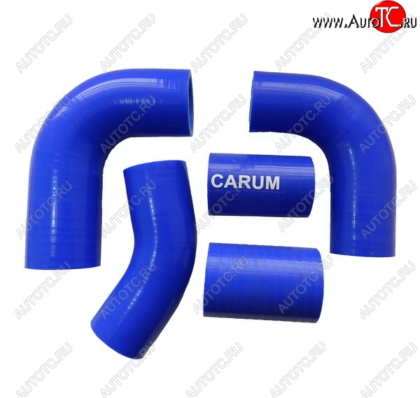 1 459 р. Патрубки радиатора (4215 100 л.с. силикон) CARUM  Уаз 469 - Буханка  452 (комплект 5 шт.)  с доставкой в г. Керчь